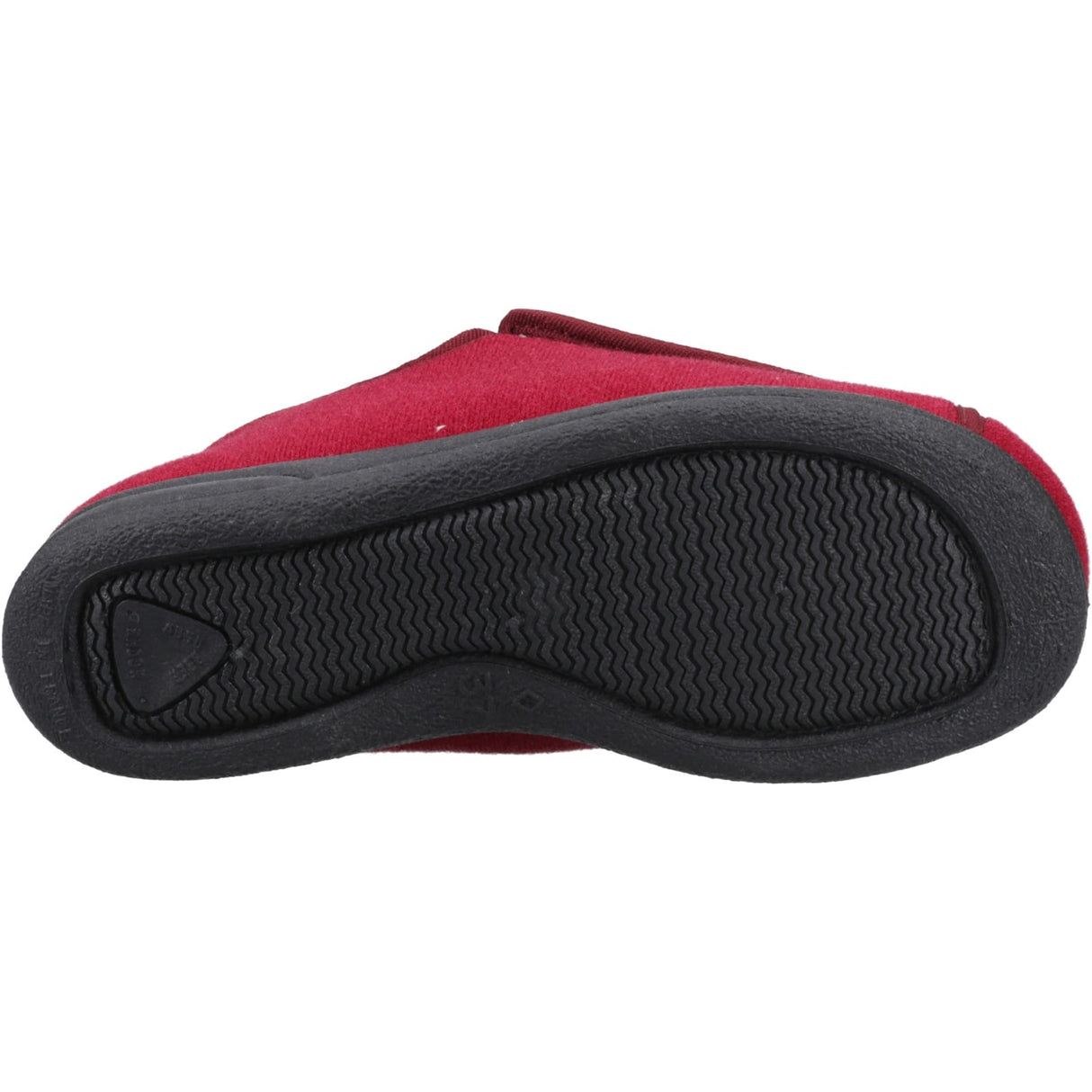 Mirak Womens Fife Touch Fastening Slipper Wine