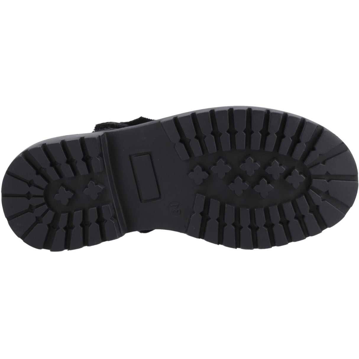 Hush Puppies Womens Astrid Bow Snr Black