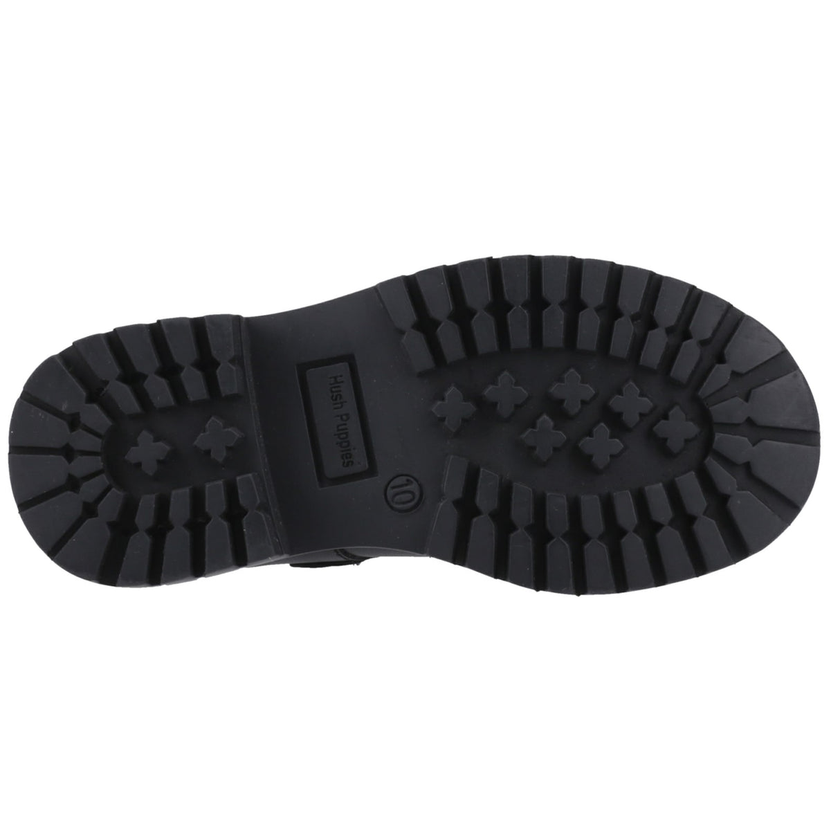 Hush Puppies Junior Girls Aurora Junior Shoe Black