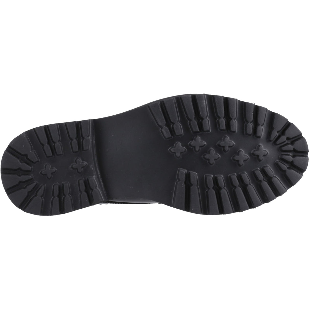 Hush Puppies Girls Gabi Lace Up Patent Snr Black
