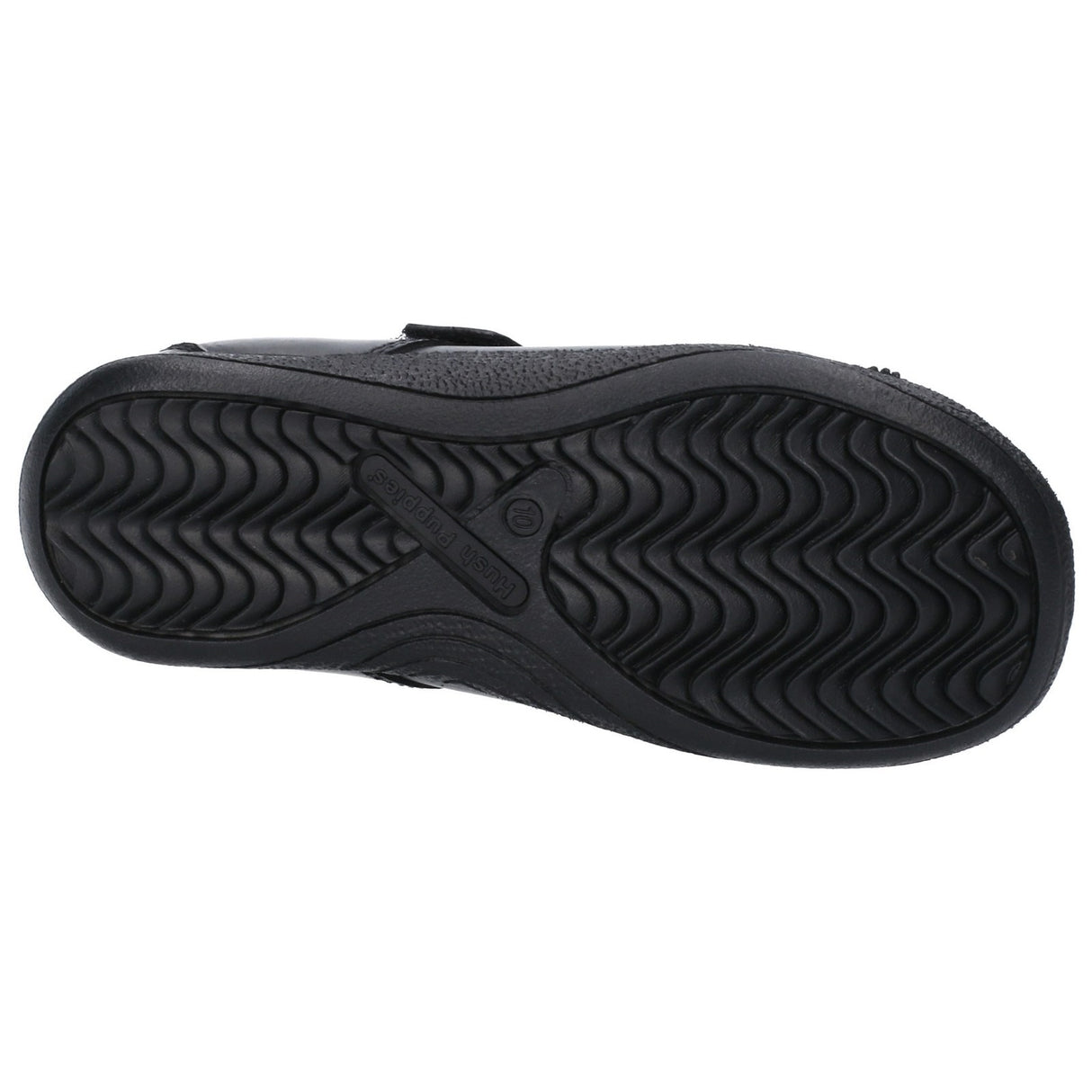 Hush Puppies Junior Girls Jessica Junior School Shoe Black