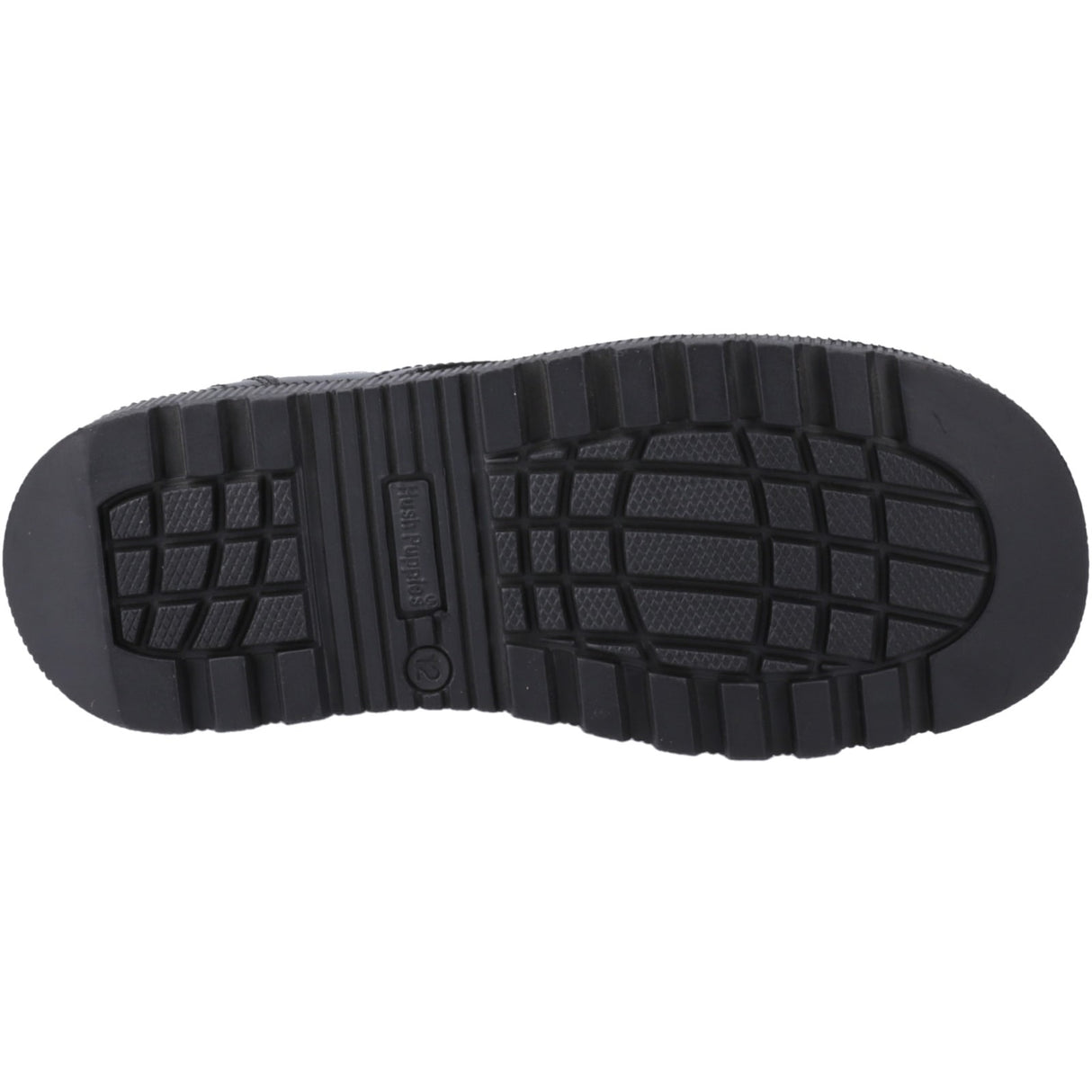 Hush Puppies Girls Keeley Lace Up Patent Snr Black