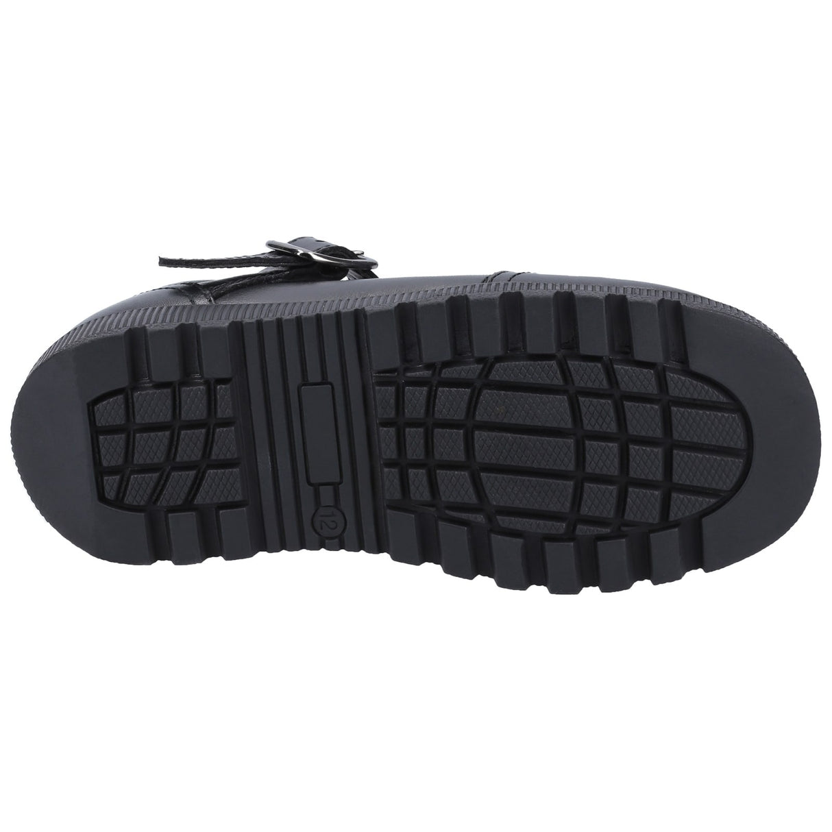 Hush Puppies Girls Kerry Senior School Shoe Black