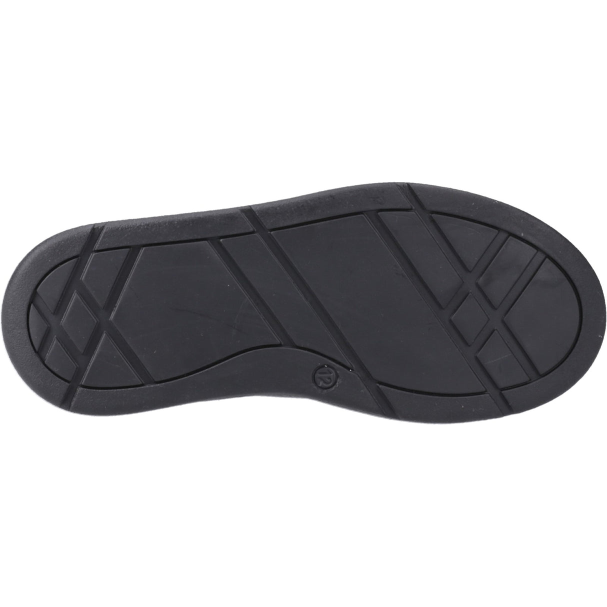 Hush Puppies Junior Boys Ronan Mocc Toe Jnr Black