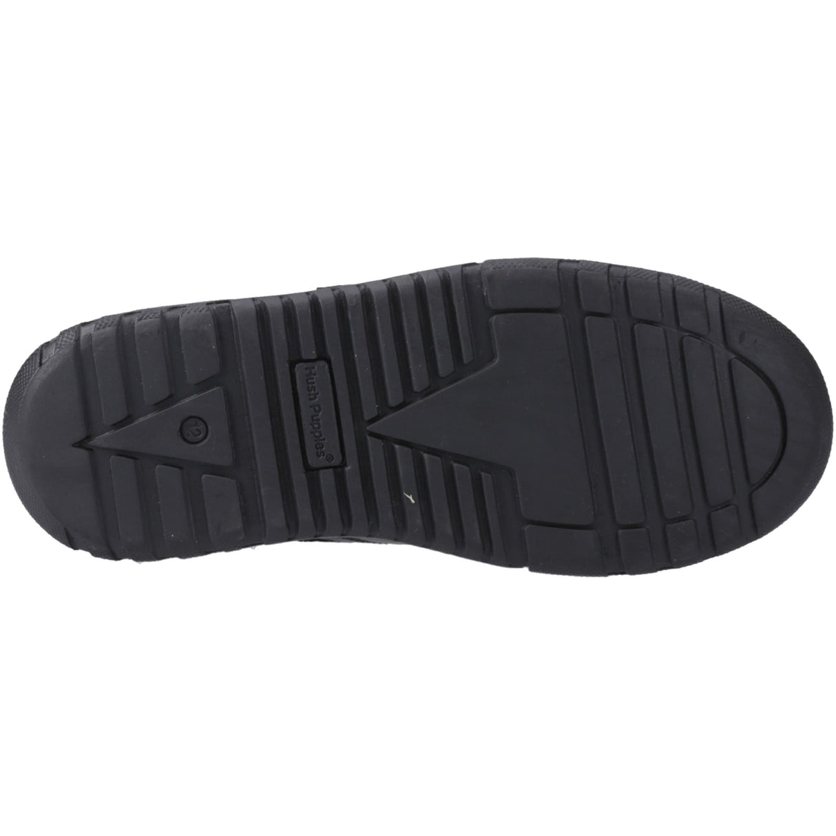 Hush Puppies Junior Boys Sutton Bungee Jnr Black
