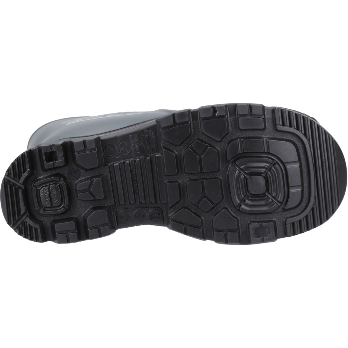 Dunlop Mens TerraPro Full Safety Wellington Green