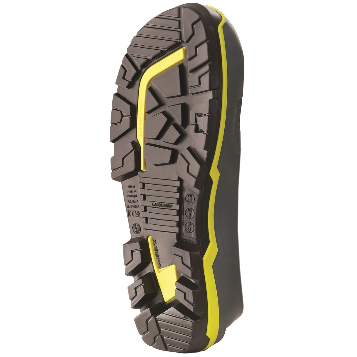 Dunlop Mens MetGUARD Full Safety Wellington Dark Grey
