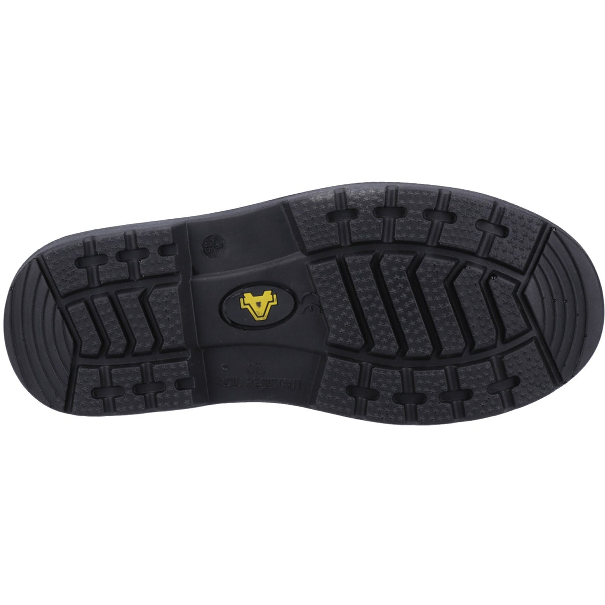 Amblers Safety Unisex FS116 Hardwearing Pull on Safety Dealer Boot Black