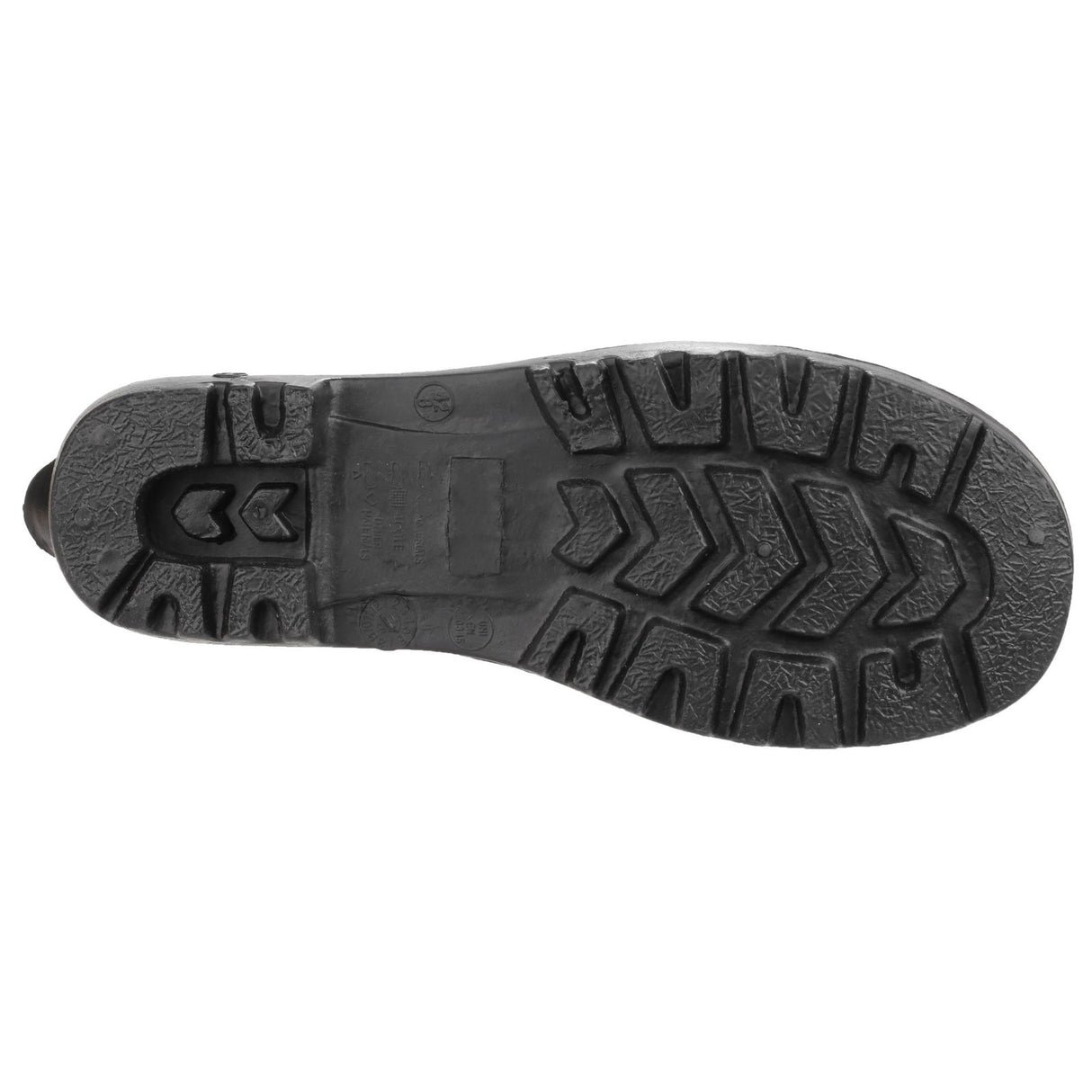 Amblers Safety Unisex FS90 Waterproof PVC Pull on Safety Rigger Boot Black