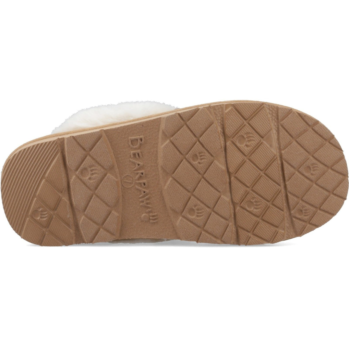 Bearpaw Womens RUMIE CABLE KNIT CREAM