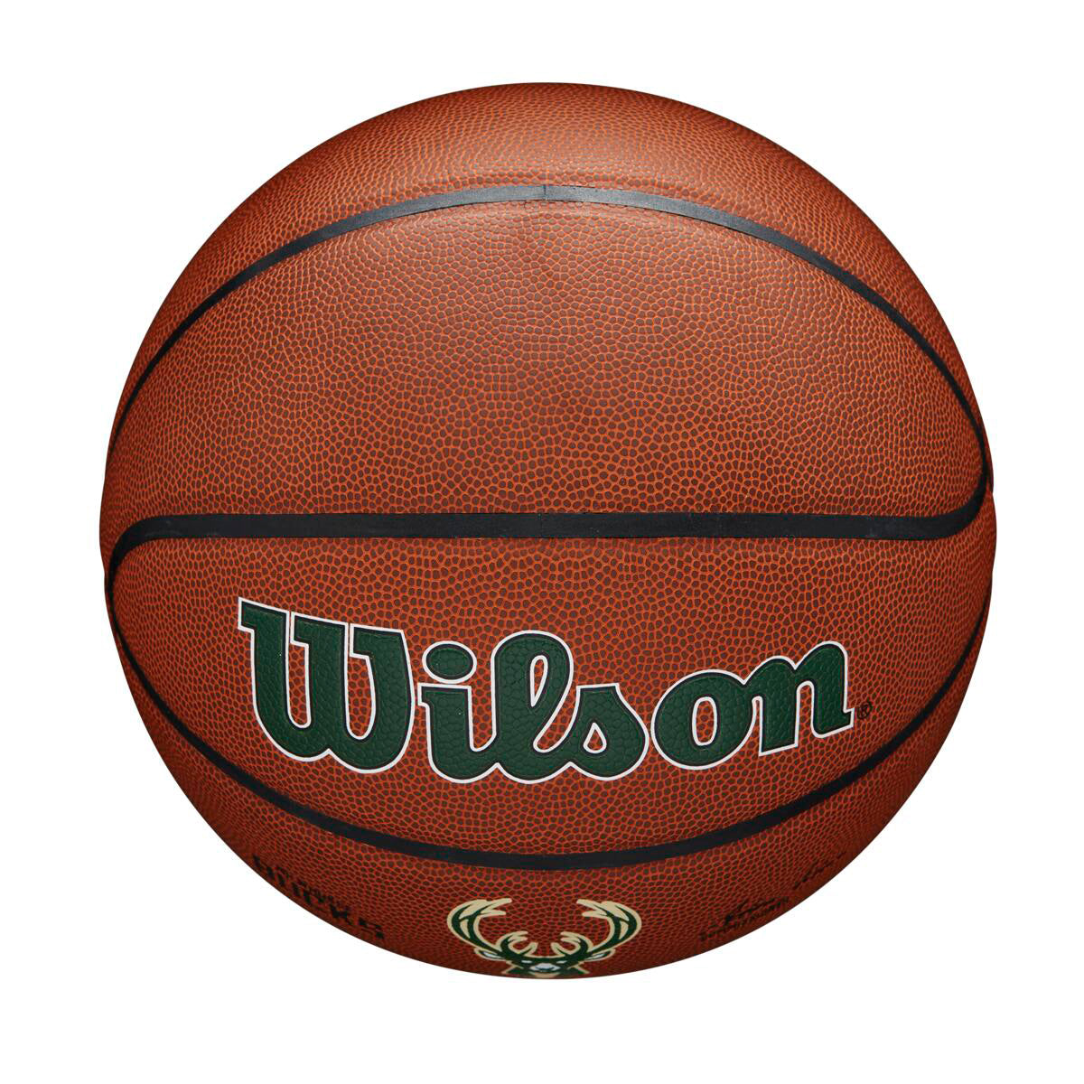 Wilson NBA Composite Bucks 7 Brown