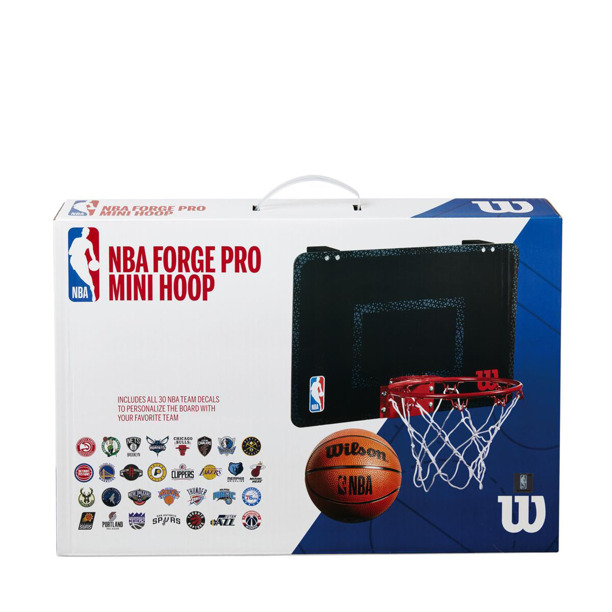 Wilson NBA Forge Team Mini Hoop Black