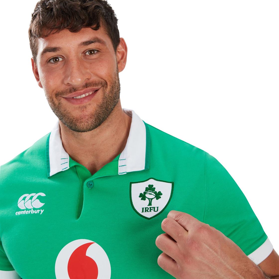 Canterbury Ireland Rugby IRFU 2022 Home Short Sleeve Jersey