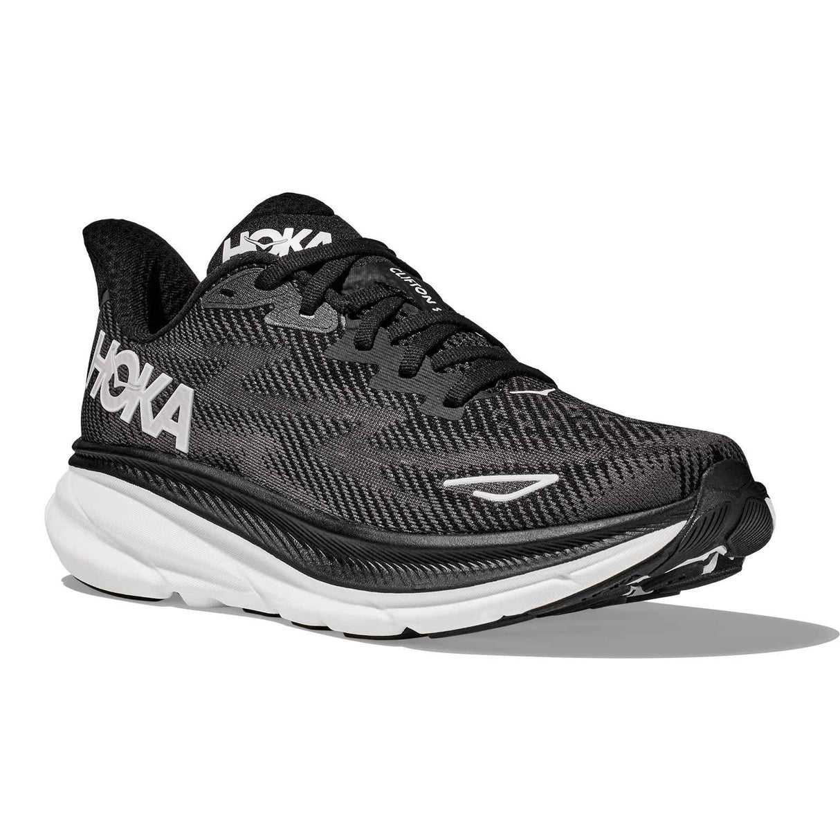 Hoka Clifton 9 Womens Black/White