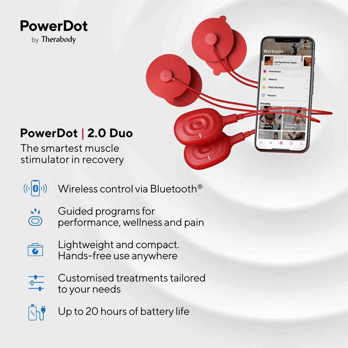 Therabody Power Dot Duo 2.0 Black