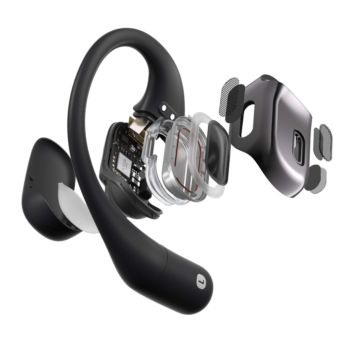 Shokz OpenFit Wireless Headphone Black