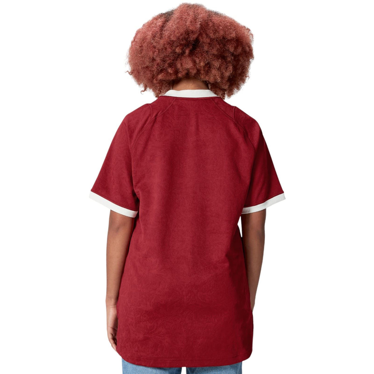 Canterbury British & Irish Lions Rugby 2024/25 Unisex Short Sleeved Replica Jersey Model Back View