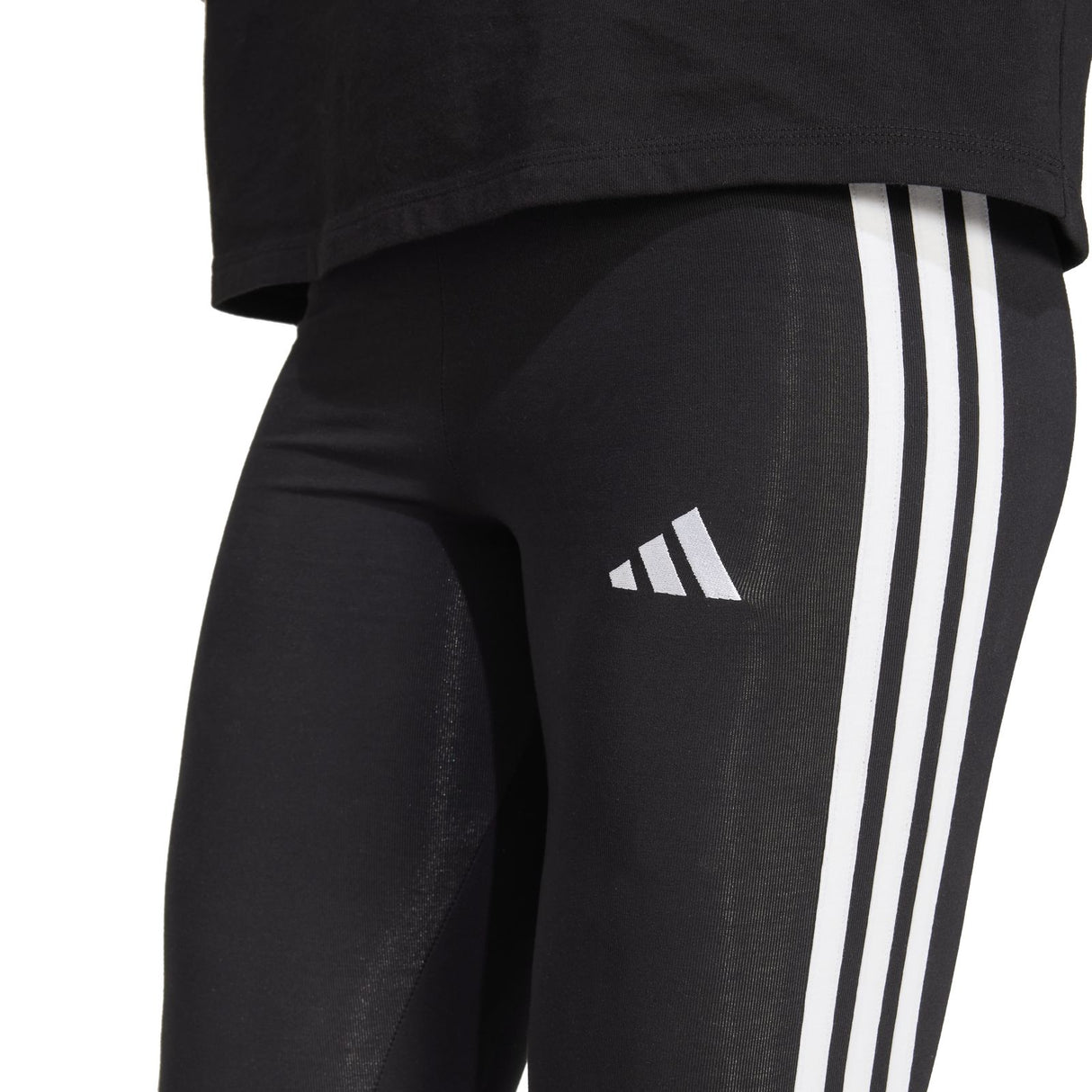 adidas Essentials 3-Stripes Cotton Leggings