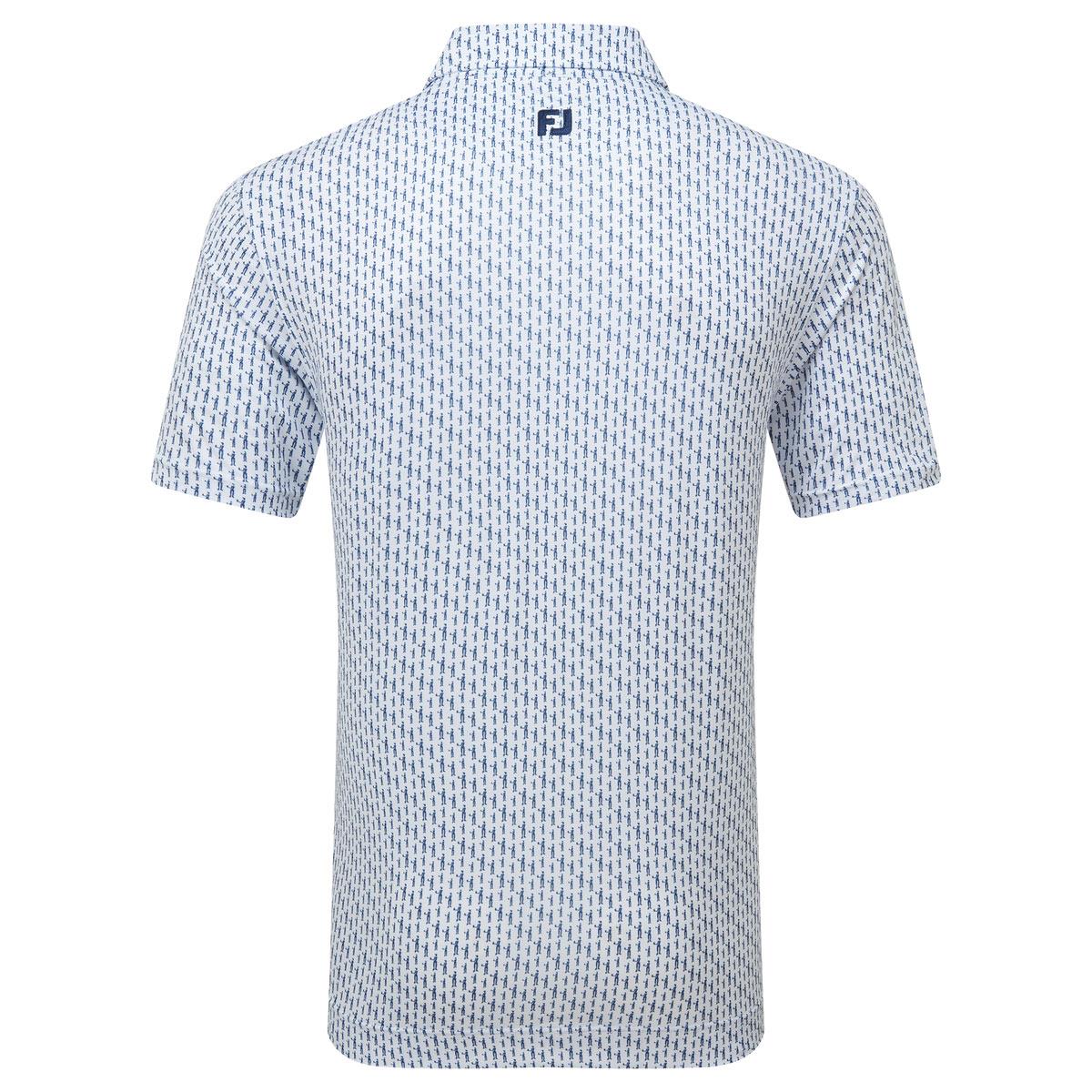 FootJoy Figure Print Lisle Polo