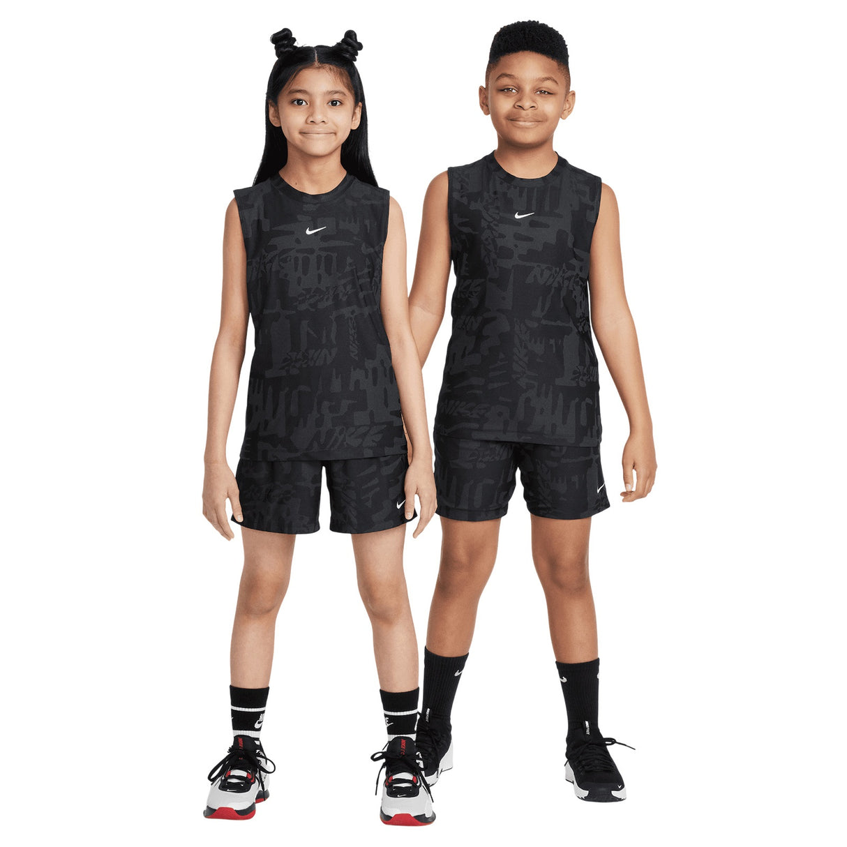 Nike Boys DF MULTI TANK JAQ BOLD Black