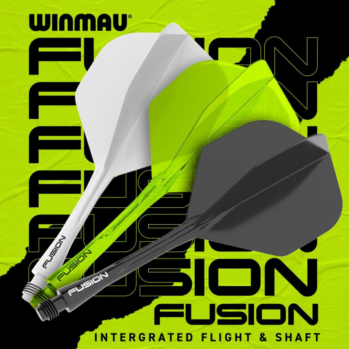 Winmau Fusion Integrated Flight & Shaft - Medium