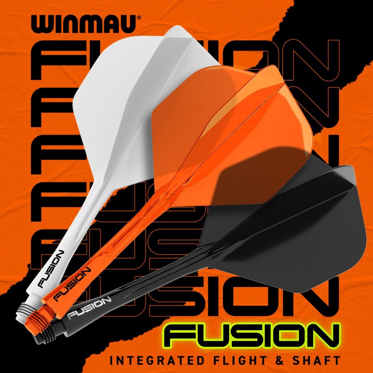 Winmau Fusion Integrated Flight & Shaft - Medium