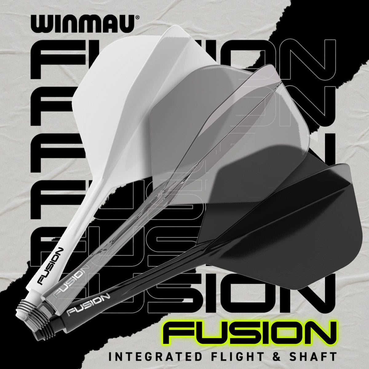 Winmau Fusion Integrated Flight & Shaft - Medium
