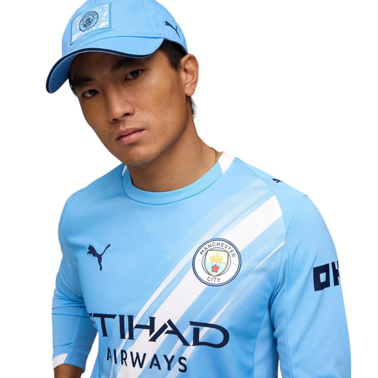 Puma Manchester City Football 2025/26 Adults Home Jersey