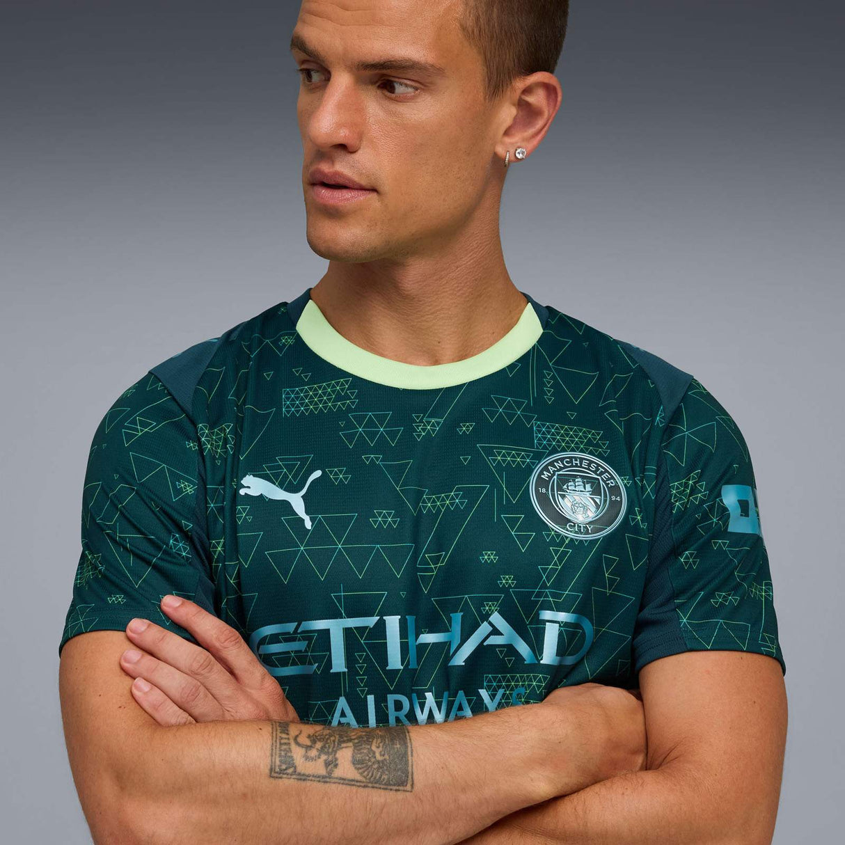 Puma Manchester City Football 2025/26 Adults 4th Replica Jersey