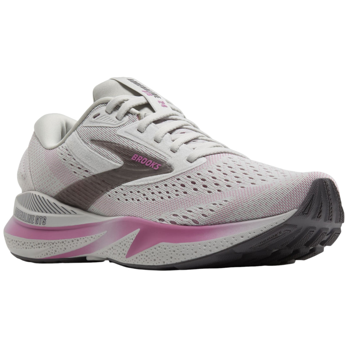 Brooks Womens Adrenaline GTS 24 Running Shoe - side View