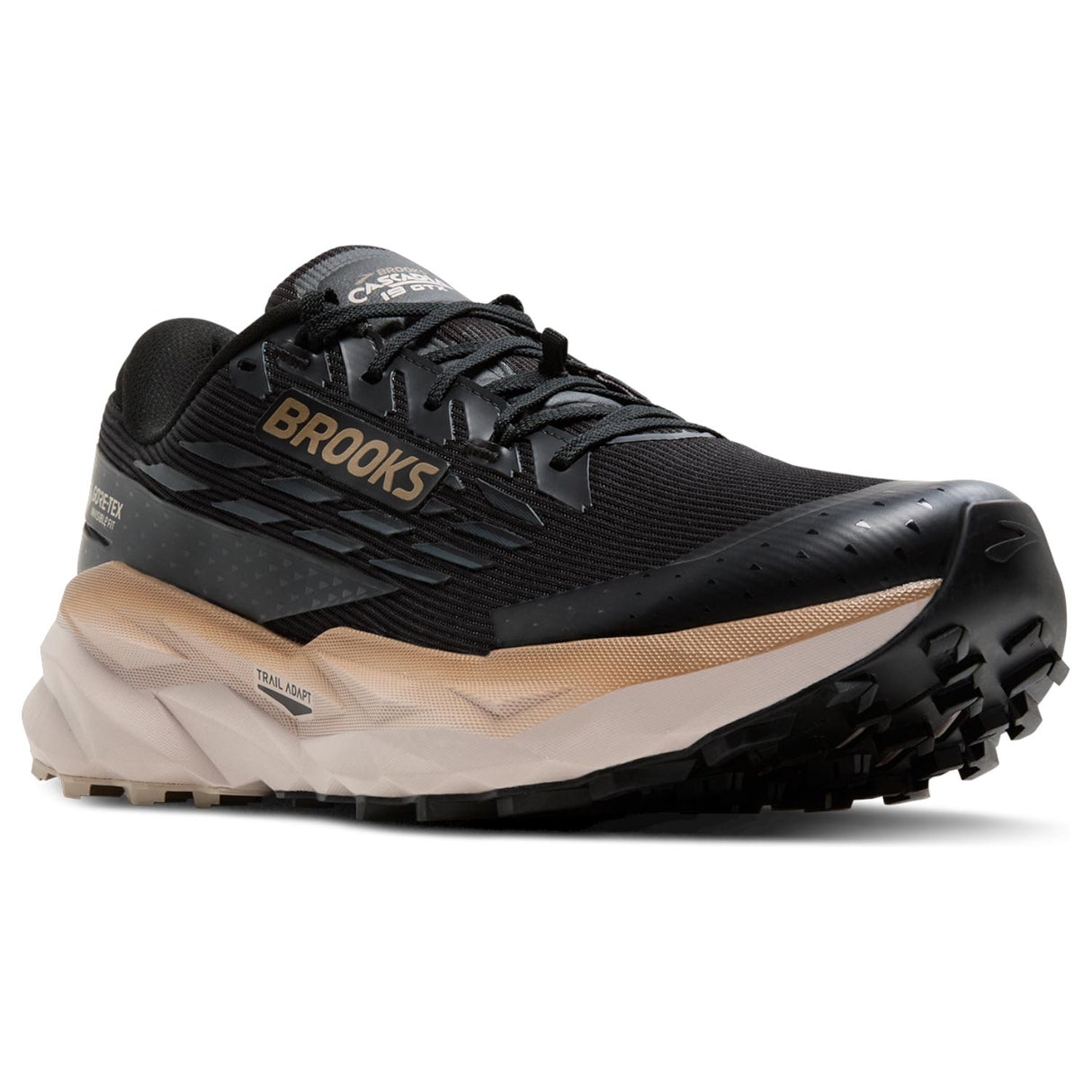 Brooks Mens Cascadia 19 GTX Black