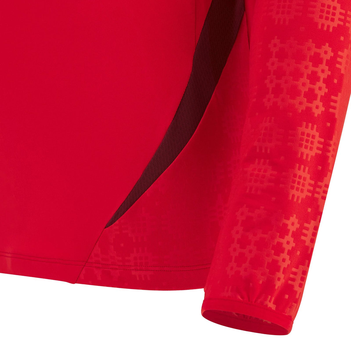 Macron Wales Rugby 2025/26 Half-Zip Mens Training Top