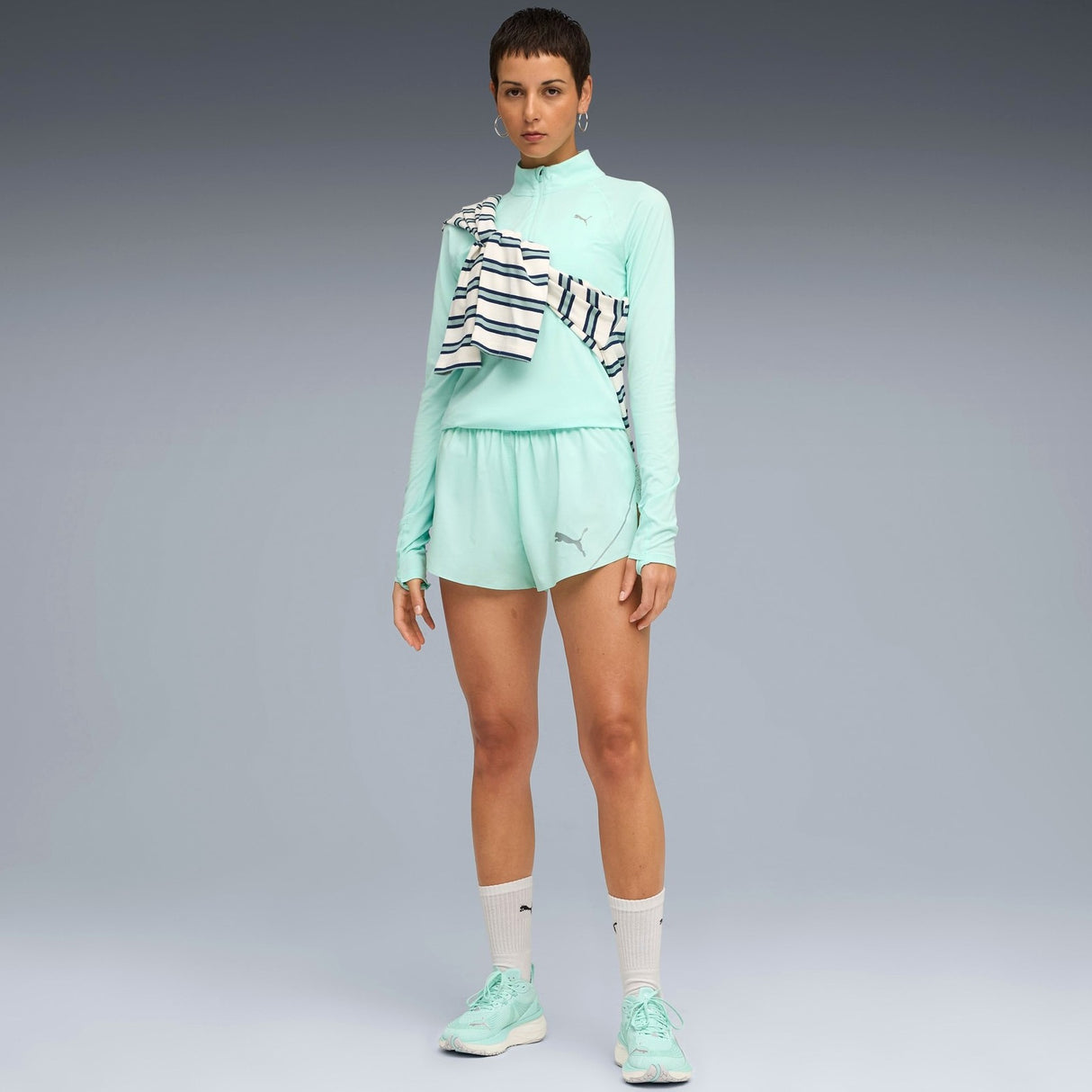 PUMA Run Velocity CLOUDSPUN Womens Half-Zip Top