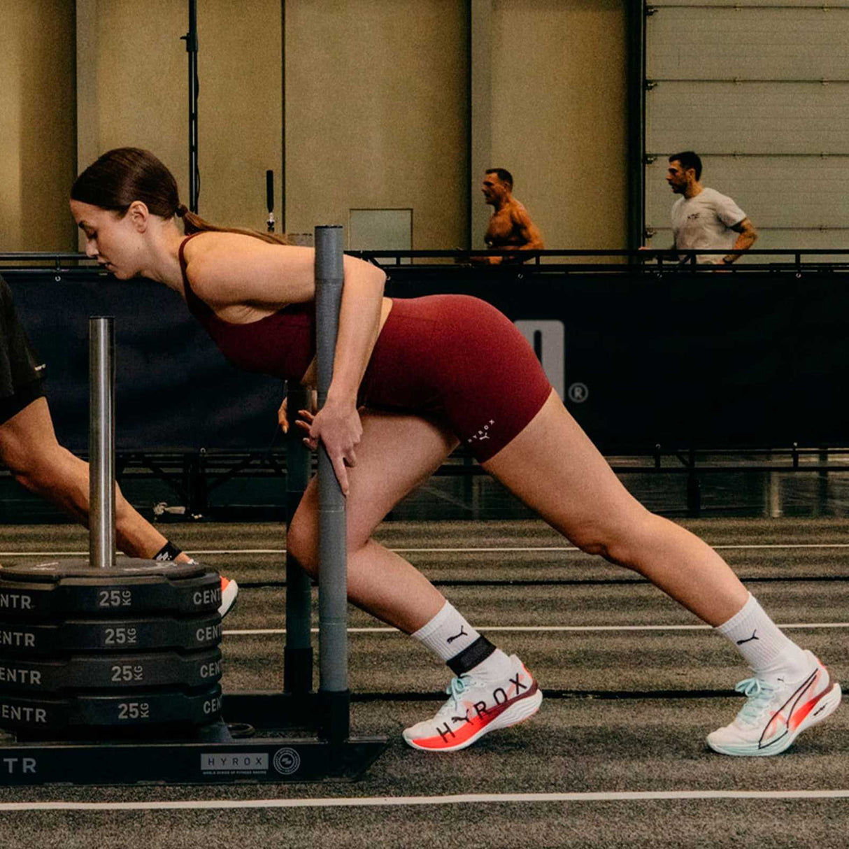 PUMA x HYROX Shapelux 3" Womens Tight Shorts