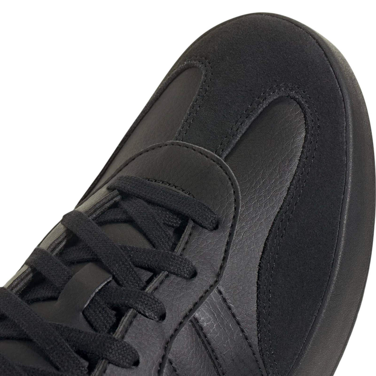 adidas Barreda Mens Regular-Fit T-Toe Lace Sneaker Close-Up Top View