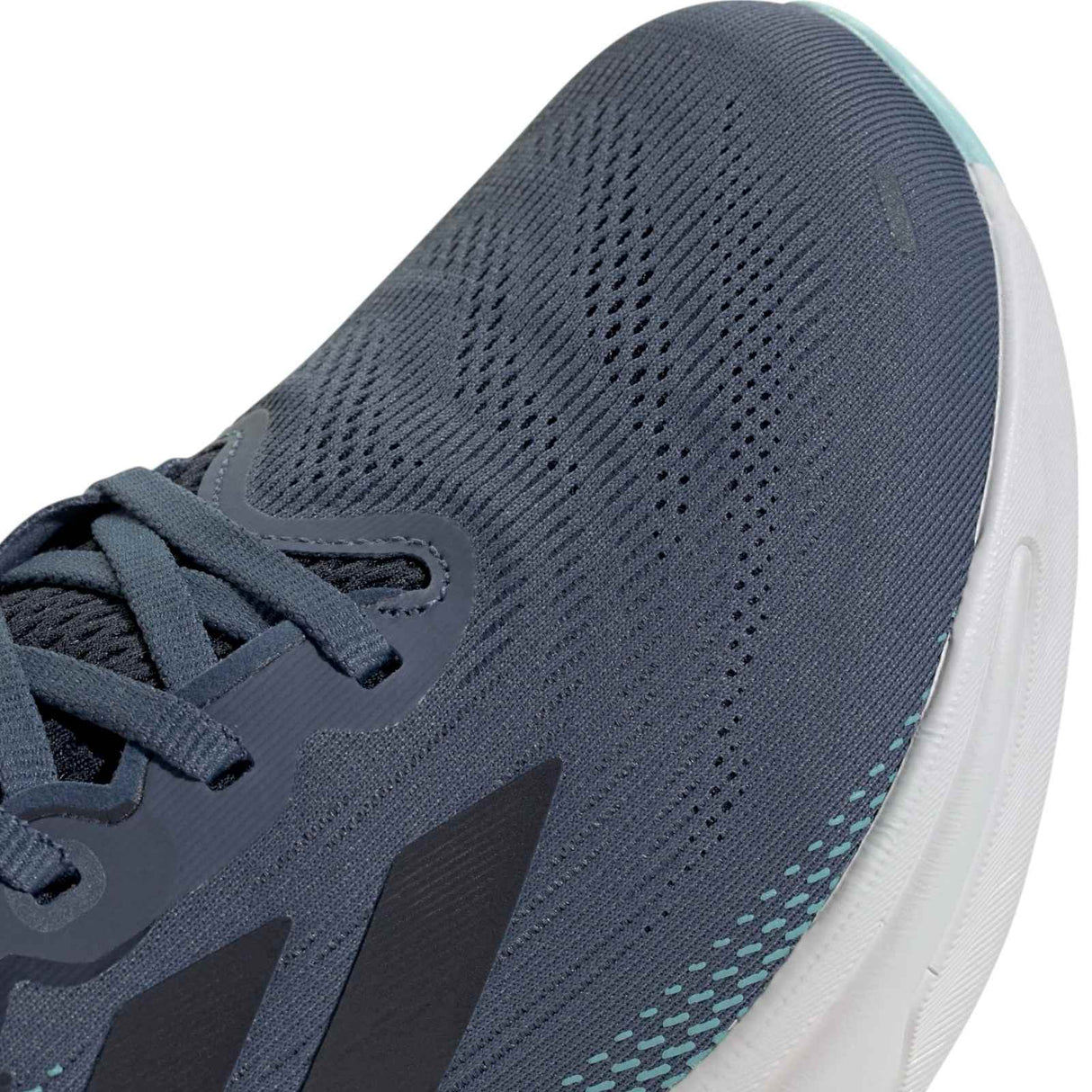 adidas Supernova Solution 2.0 Mens Cushioned Running Shoes Close-Up Top View