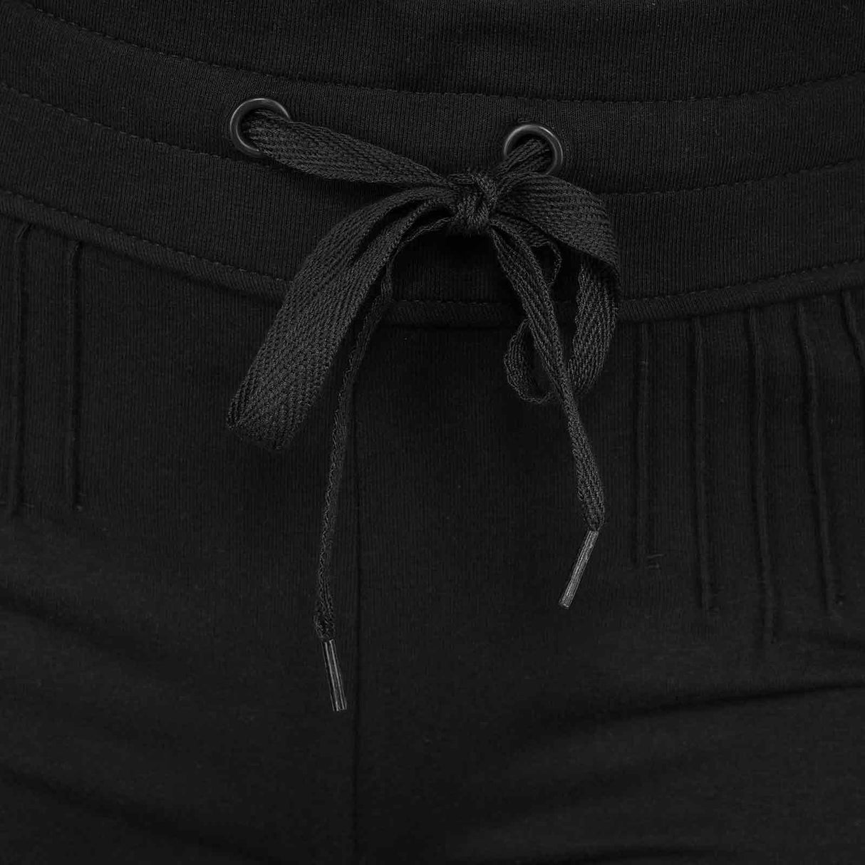 BodyLogic Classic Full-Length Womens Jogger Pant Close-Up Drawstring