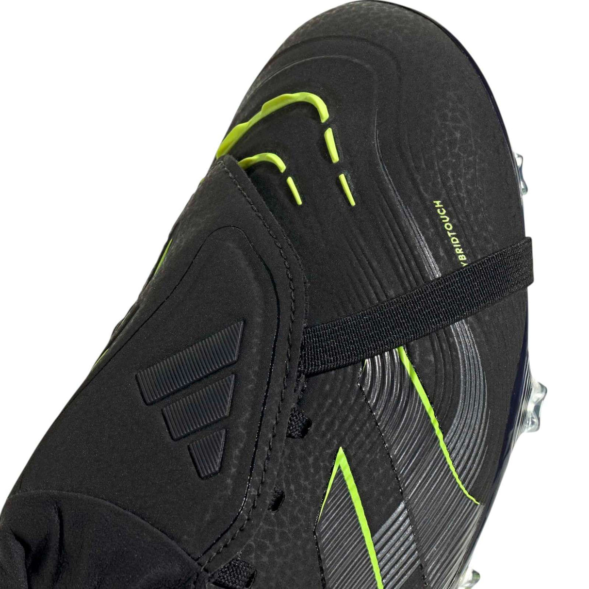 adidas Predator Pro Adults Firm Ground Football Boots Close-Up Fold-Over Tongue View