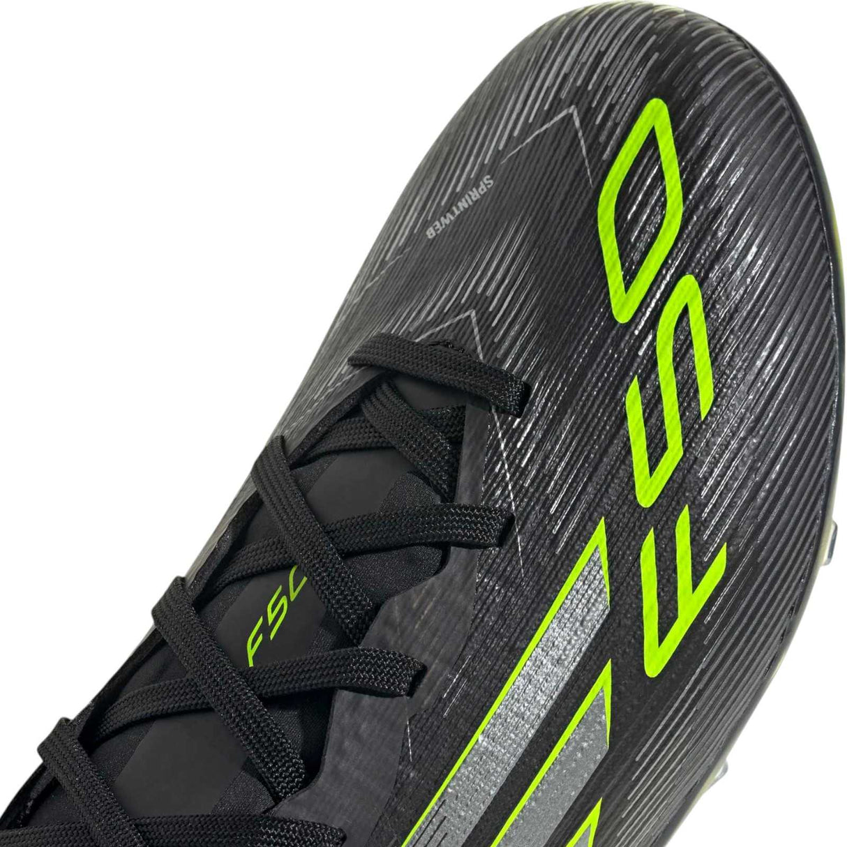 adidas F50 Elite Kids Lightweight Firm Ground Football Boots Close-Up Top View