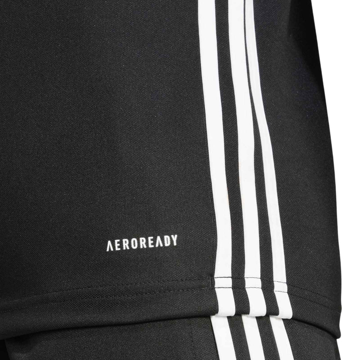 adidas Tiro Essentials Womens Half-Zip Football Training Top Model Close-Up AEROREADY View