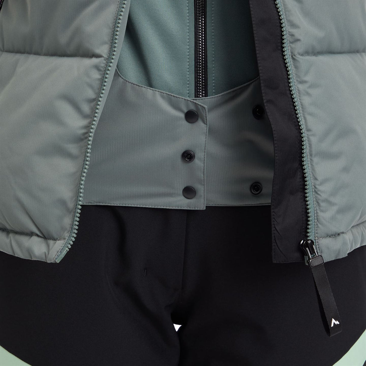 McKinley Edwina Womens Full Zip Padded Jacket - Close up 3