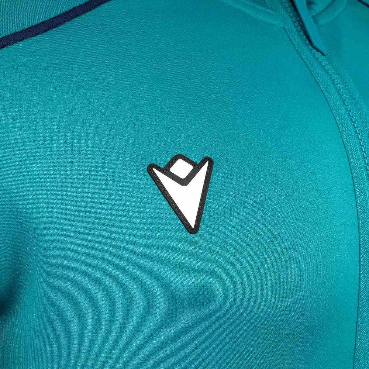 Macron Connacht Rugby 2025/26 Kids Full-Zip Travel Hoodie