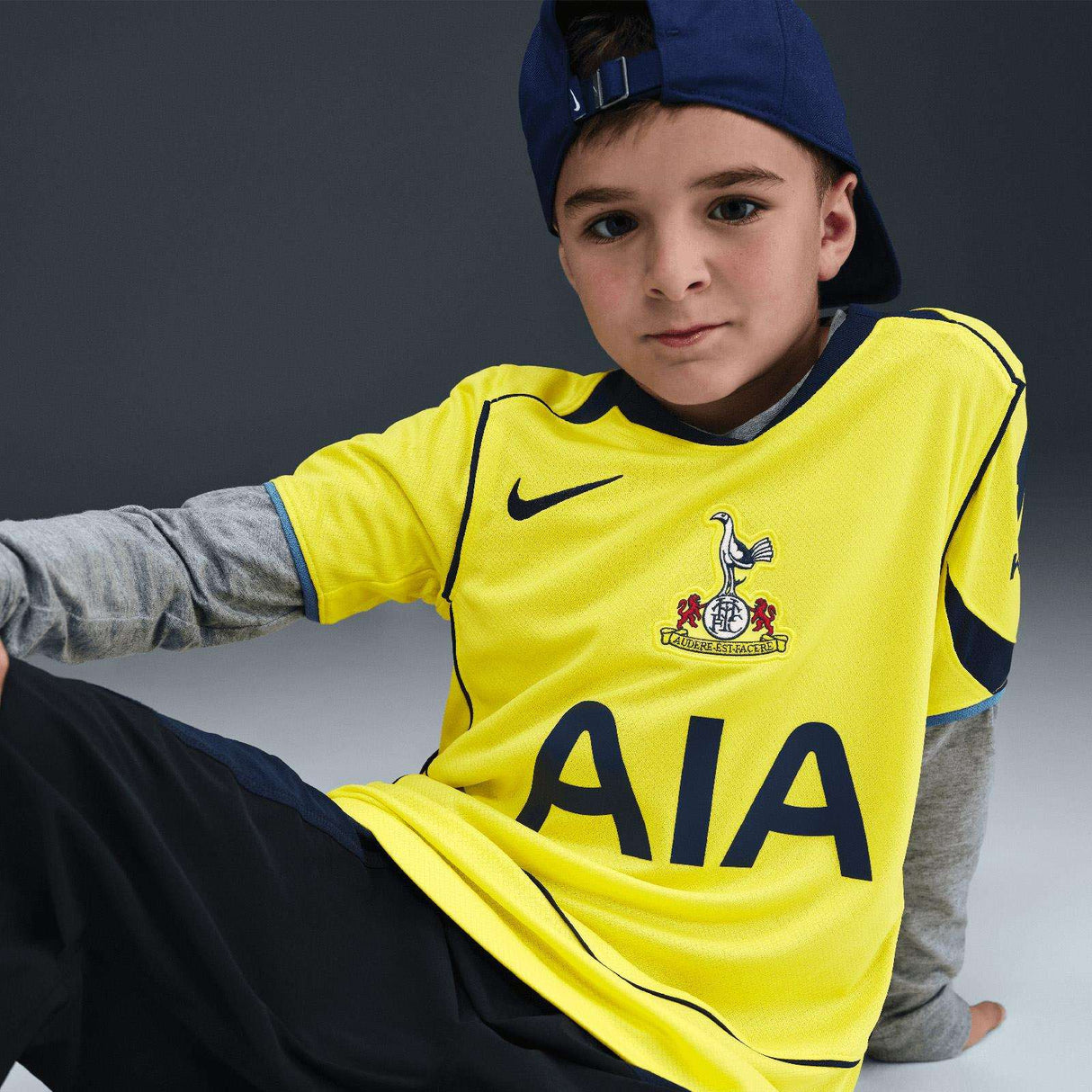 Nike THFC 25 Kids Third Jersey Yellow