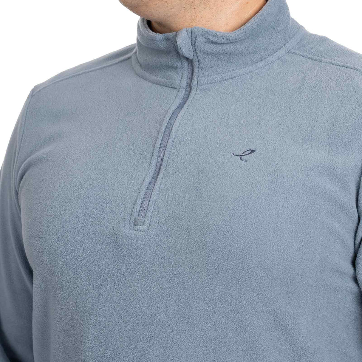 Energetics Amos Mens Mid Fleece Half Zip Sweatshirt