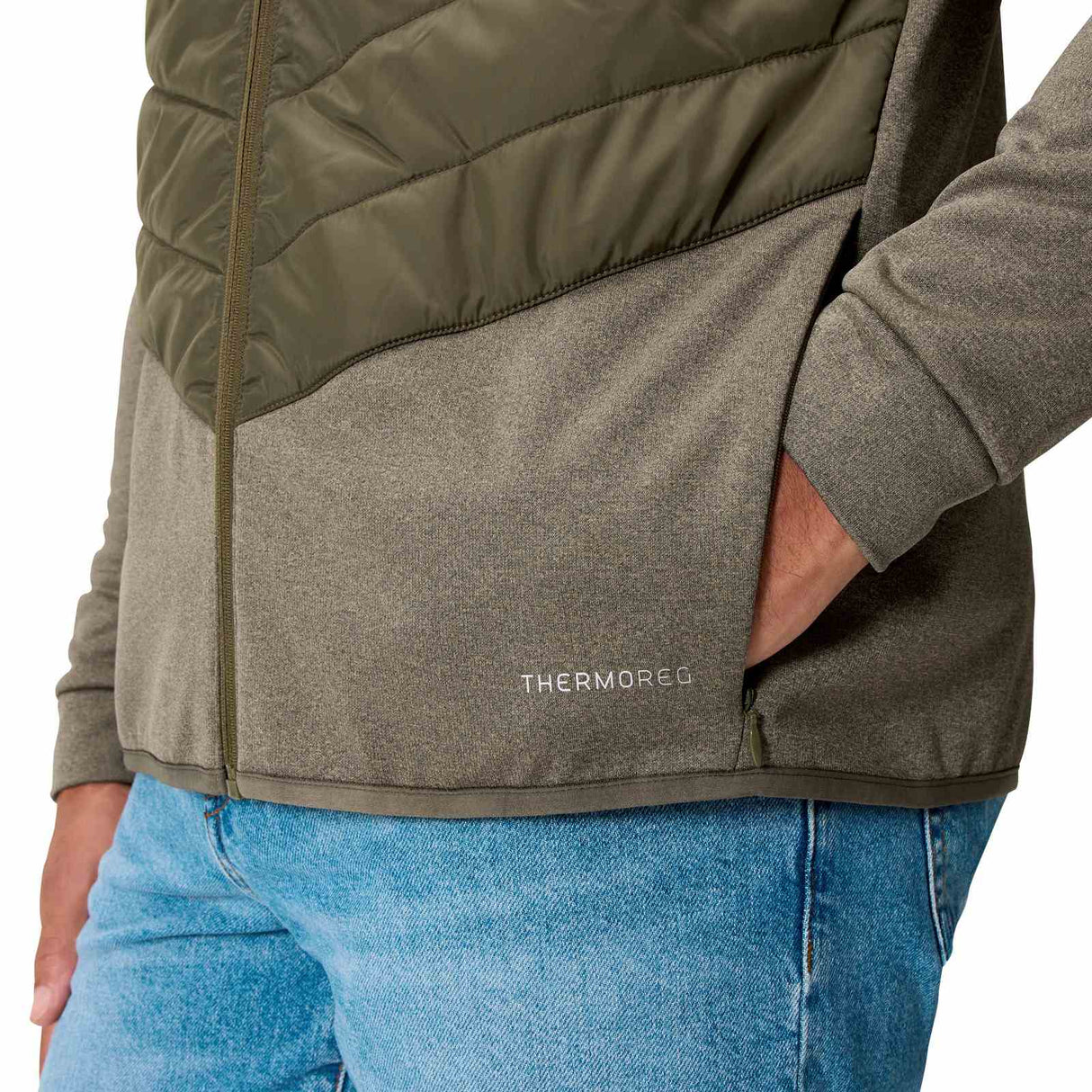 Canterbury Ireland IRFU Rugby 2025/26 Mens Hybrid Padded Jacket