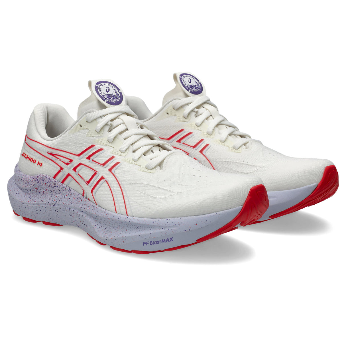 Asics Mens GT-2000 14 Tokyo Cream/Purple
