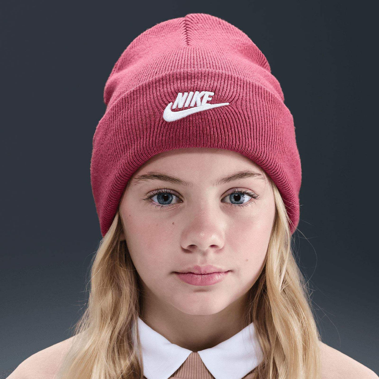 Nike Peak Kids Beanie Red