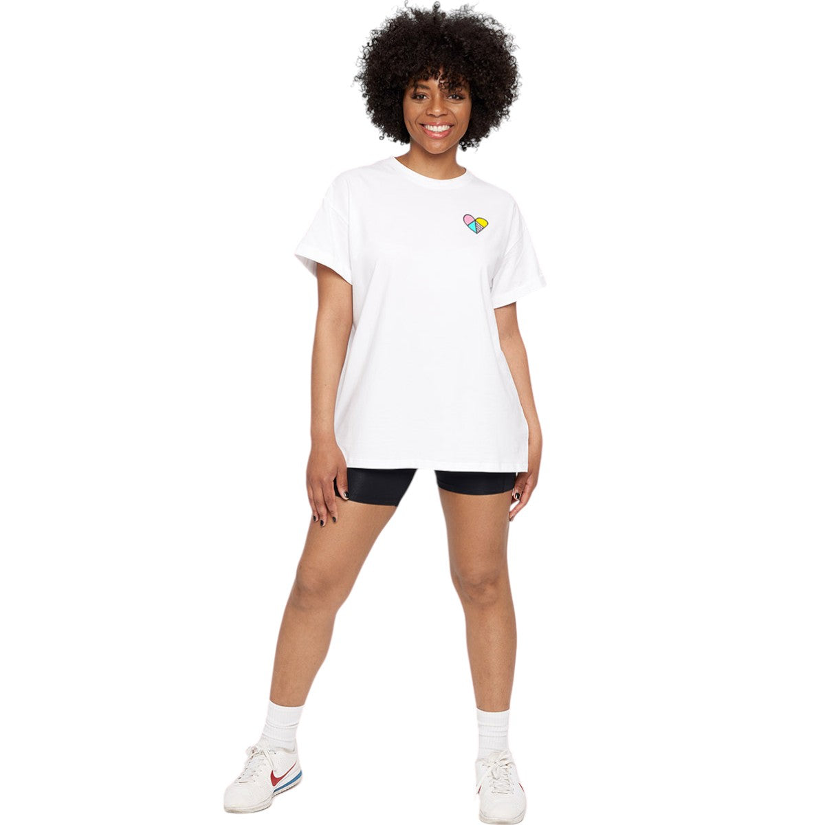 Peachylean Graphic Print Womens Everyday T-Shirt