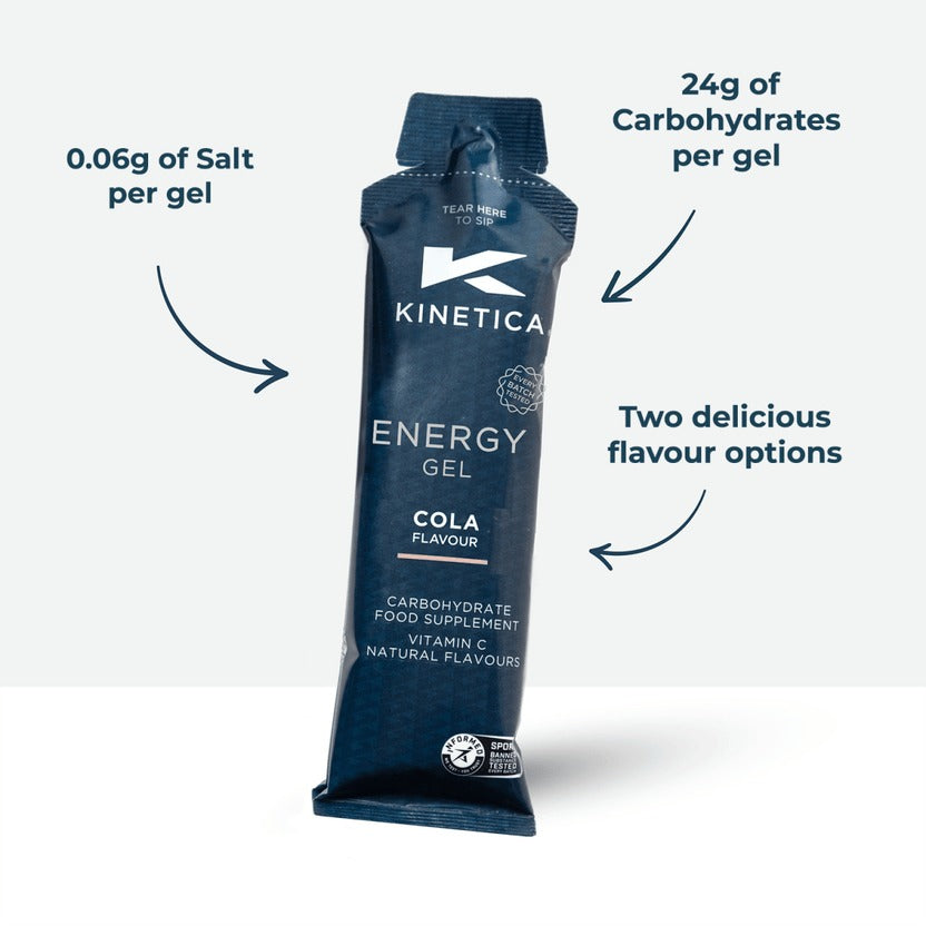 Kinetica Energy Gels Cola x 24