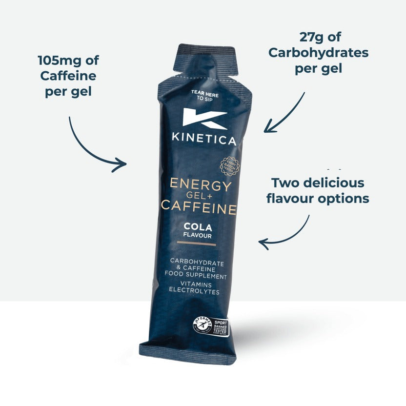 Kinetica Caffeine Gels Cola x 24